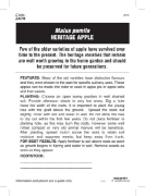 Picture of **FRUIT APPLE HERITAGE Jumbo Tag                                                                                                                      