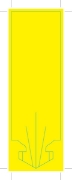 Picture of PLAIN YELLOW SMALL TAGLOK STIK                                                                                                                        