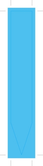 Picture of PLAIN BLUE INFO STIK - 135mm x 20mm                                                                                                                   