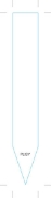 Picture of PLAIN YELLOW INFO STIK - 135mm x 20mm                                                                                                                 