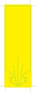 Picture of PLAIN YELLOW SMALL TAGLOK STIK                                                                                                                        