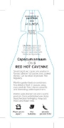 Picture of VEGETABLE CHILLI RED HOT CAYENNE (Capsicum annuum)                                                                                                    