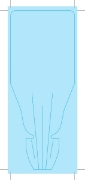 Picture of PLAIN FLORASTIK LIGHT BLUE                                                                                                                            