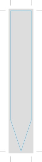Picture of PLAIN GREY INFO STIK - 135mm x 20mm                                                                                                                   