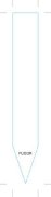 Picture of PLAIN GREY INFO STIK - 135mm x 20mm                                                                                                                   