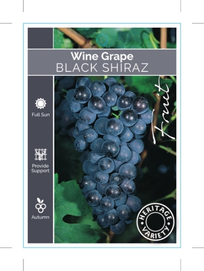 Picture of FRUIT GRAPE WINE BLACK SHIRAZ (HERITAGE)                                                                                                              