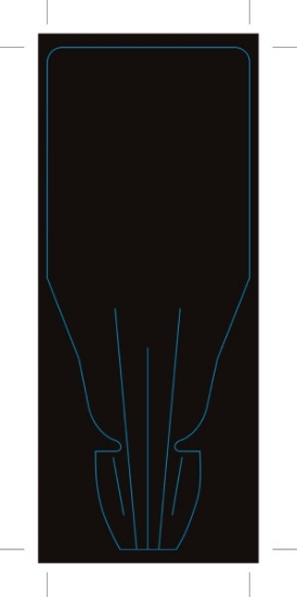 Picture of PLAIN FLORASTIK BLACK                                                                                                                                 